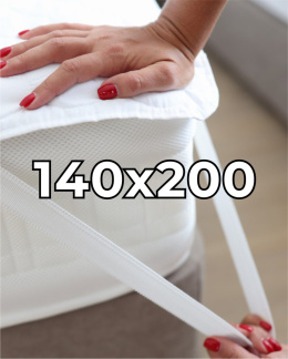 Ochraniacz/ podkład na materac 100% Wodoodporny, nieprzemakalny 140x200
