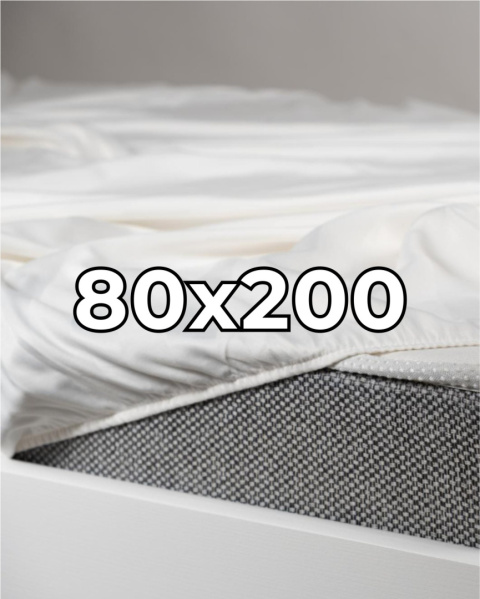 Prześcieradło hotelowe z gumką 80x200 cm Adamaszek 100% bawełna Prześcieradło hotelowe z gumką 80x200 cm Adamaszek 100% bawełna