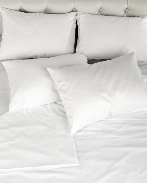 Poszewka hotelowa na poduszkę 50x60 cm Płótno bawełniane Poszewka hotelowa na poduszkę 50x60 cm Płótno bawełniane
