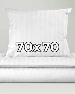 Poszewka hotelowa na poduszkę 70x70 cm Adamaszek