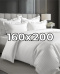 Poszwa hotelowa na kołdrę 160x200 cm Adamaszek