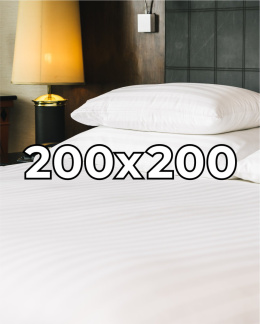 Poszwa hotelowa na kołdrę 200x200 cm Adamaszek
