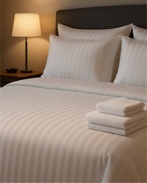 Poszwa hotelowa bawełniana 240x220 cm Adamaszek Poszwa hotelowa bawełniana 240x220 cm Adamaszek