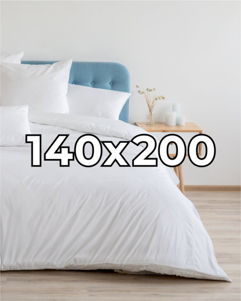 Satynowa poszwa hotelowa na kołdrę 140x200 cm, 100% bawełna Satynowa poszwa hotelowa na kołdrę 140x200 cm, 100% bawełna