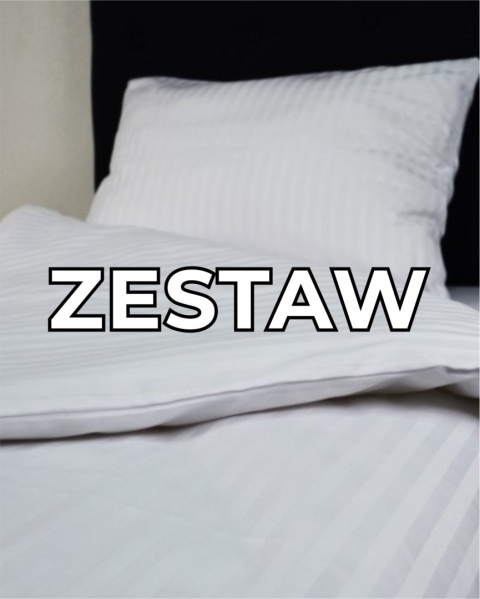 Zestaw - Poszwa 160x200 i dwie poszewki 40x60 - Adamaszek 100% bawełna Zestaw - Poszwa 160x200 i dwie poszewki 40x60 - Adamaszek 100% bawełna