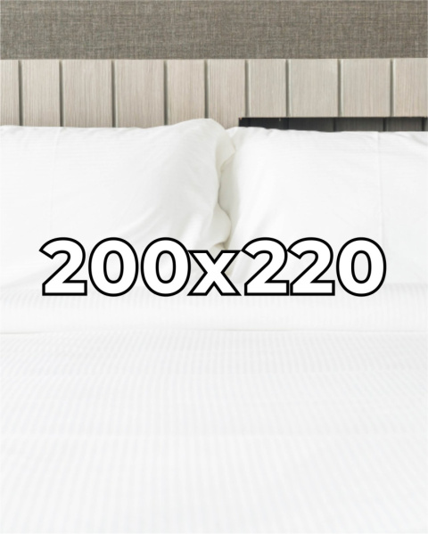 Prześcieradło hotelowe Adamaszek 200x220 cm, 100% bawełna 145 g Prześcieradło hotelowe Adamaszek 200x220 cm, 100% bawełna 145 g
