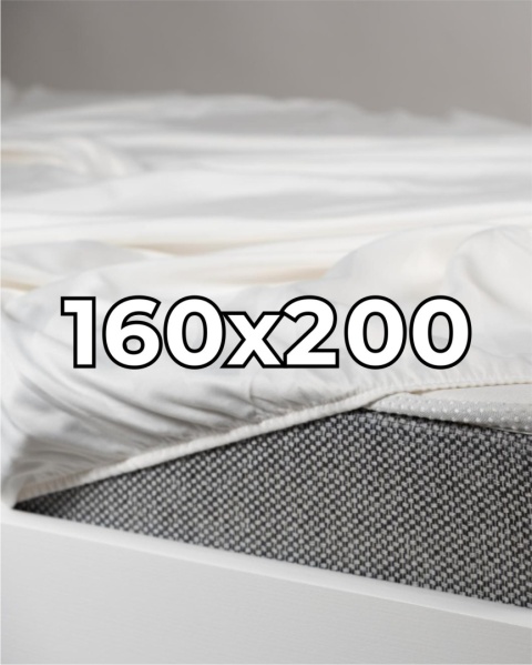 Prześcieradło hotelowe z gumką 160x200 cm Adamaszek 100% bawełna Prześcieradło hotelowe z gumką 160x200 cm Adamaszek 100% bawełna