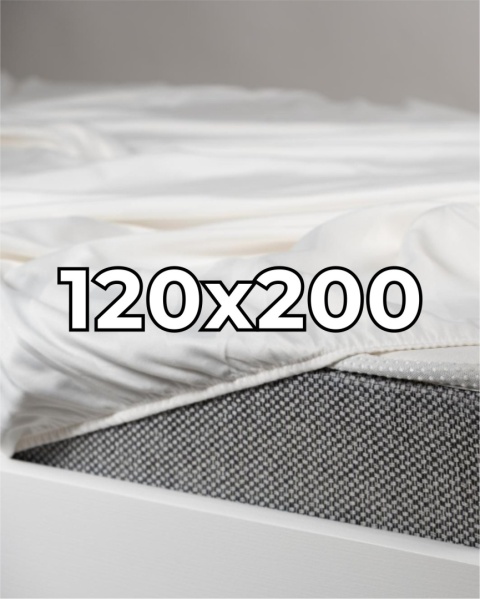 Prześcieradło hotelowe z gumką 120x200 cm Adamaszek 100% bawełna Prześcieradło hotelowe z gumką 120x200 cm Adamaszek 100% bawełna