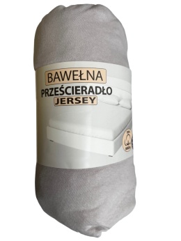 Przescieradło z gumką Jersey 180x200