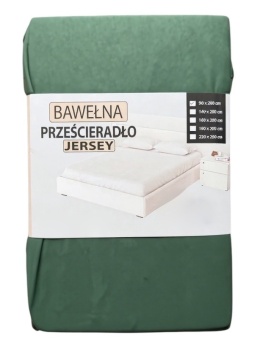 Przescieradło z gumką Jersey 90x200