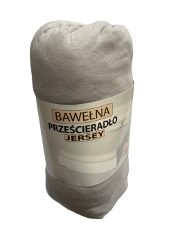Przescieradło z gumką Jersey 90x200