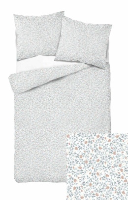 Pościel 160x200 100% bawełna – komplet z poszewkami | Polska produkcja| drobne kwiatki 5911 B