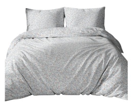 Pościel 160x200 100% bawełna – komplet z poszewkami | Polska produkcja| drobne kwiatki 5911 B