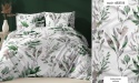 Pościel 160x200 100% bawełna – komplet z poszewkami | Zielona gałązka 4835 B