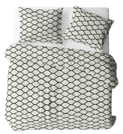 Pościel 180x200 + 2 poszewki | 100% bawełna | plecionka ecru 2034