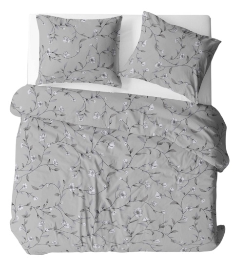 Pościel 180x200 + 2 poszewki | 100% bawełna | bluszcz 2055