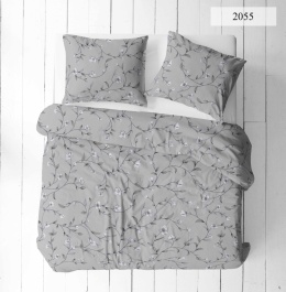 Pościel 180x200 + 2 poszewki | 100% bawełna | bluszcz 2055