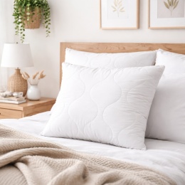 Poszewka / Poduszka 40x40 Pikowana | Kulka silikonowa | Antyalergiczna | Wyrób medyczny