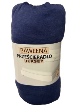 Przescieradło z gumką Jersey 180x200