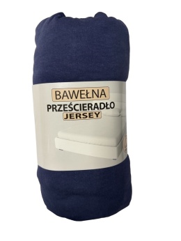 Przescieradło z gumką Jersey 180x200