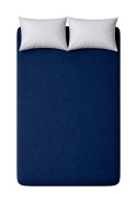 Przescieradło z gumką Jersey 90x200 , GRANATOWE