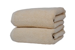 Ręcznik 30x50 BEŻOWY 100% Bawełna Miękki Do Rąk Łazienkowy