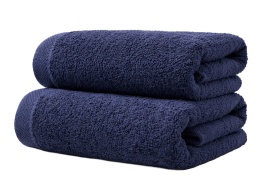 Ręcznik kąpielowy 50x100 cm, bawełna 100% GRANATOWY