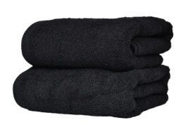 Ręcznik kąpielowy 50x100 cm, bawełna 100% CZARNY