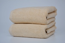 Ręcznik kąpielowy 50x100 cm, bawełna 100% BEŻOWY