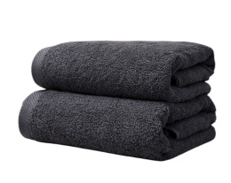 Ręcznik kąpielowy 70x140 cm, bawełna 100% GRAFITOWY