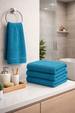 Ręcznik kąpielowy 50x100 cm, bawełna 100% TURKUS