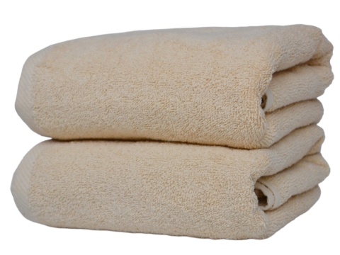 Ręcznik kąpielowy 70x140 cm, bawełna 100% BEŻOWY