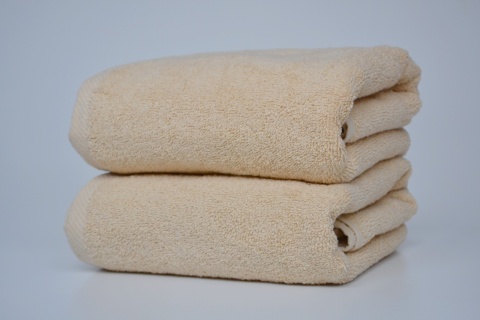 Ręcznik kąpielowy 70x140 cm, bawełna 100% BEŻOWY