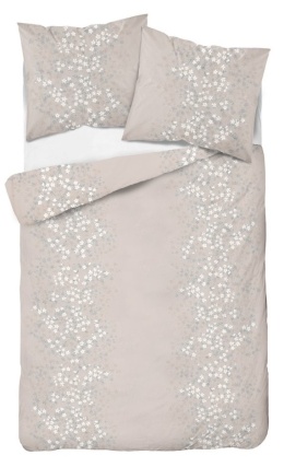 Pościel 160x200 100% bawełna – komplet z poszewkami | 5062 A Beż