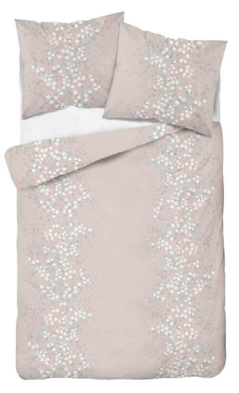 Pościel 160x200 100% bawełna – komplet z poszewkami | 5062 A Beż