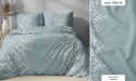 Pościel 160x220 + 2 poszewki| 100% bawełna | 5062 B Mięta