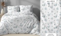 Pościel 160x220 + 2 poszewki| 100% bawełna | 4555 D róże