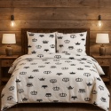 Pościel 160x220 + 2 poszewki| 100% bawełna | KORONY