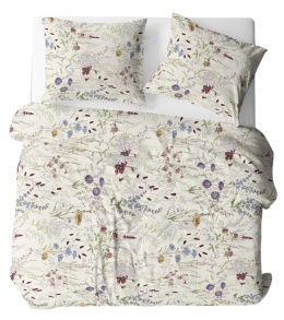 Pościel 220x240 + 2 poszewki | 100% bawełna | łąka kolor 1997