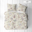 Pościel 220x240 + 2 poszewki | 100% bawełna | łąka kolor 1997