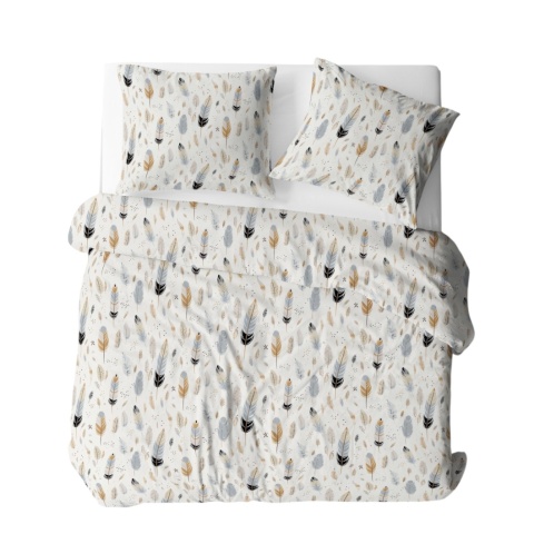 Pościel 220x240 + 2 poszewki | 100% bawełna | piórka 2013