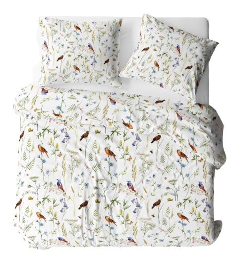 Pościel 220x240 + 2 poszewki | 100% bawełna | koliber 1615