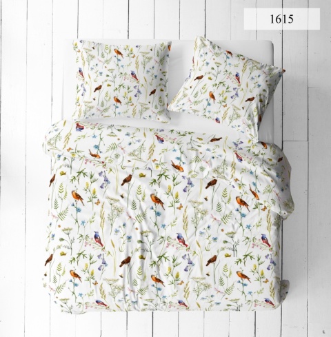 Pościel 220x240 + 2 poszewki | 100% bawełna | koliber 1615