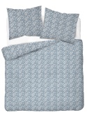 Pościel 220x240 + 2 poszewki | 100% bawełna | drobne kwiatki na niebieskim 5182 B