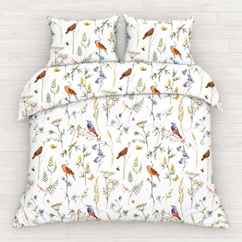 Pościel 200x200 + 2 poszewki | 100% bawełna | 1615 KOLIBER