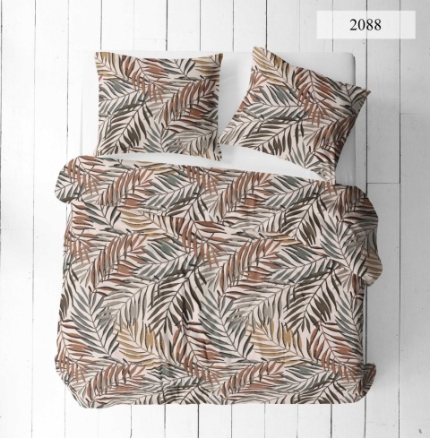 Pościel 220x200 + 2 poszewki | 100% bawełna | 2088 Jesienne Liście