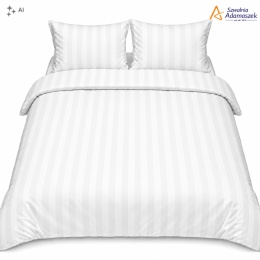 Adamaszek 2 cm 200x200 + 2x70x80 |zamek ekspresowy| Pościel Hotelowa | 100% Bawełna | Szwalnia Adamaszek