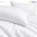 Pościel Hotelowa Adamaszek 2 cm 220x200 + 2x50x70 | 100% Bawełna – zamek ekspresowy | Szwalnia Adamaszek